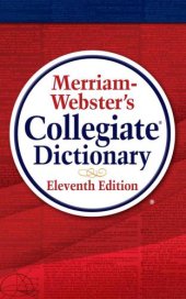 book Merriam-Webster's Collegiate Dictionary