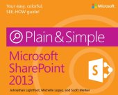 book Microsoft SharePoint 2013 Plain & Simple