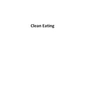 book Clean eating: clean eating diet re-charged & top clean eating recipes & diet cookbook to detox your body and lose weight now!