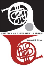 book Emotion and Meaning in Music