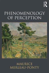 book Phenomenology of Perception