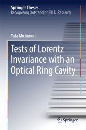 book Tests of Lorentz Invariance with an Optical Ring Cavity