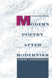 book Modern poetry after Modernism