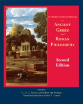 book Introductory Readings in Ancient Greek and Roman Philosophy