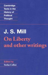 book J. S. Mill: 'On Liberty' and Other Writings