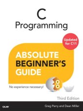 book C programming: absolute beginner's guide