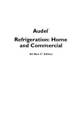 book Refrigeration: home and commercial