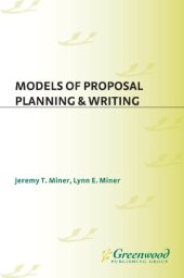 book Models of proposal planning & writing