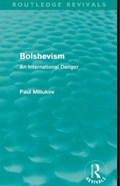 book Bolshevism: an International Danger