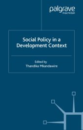 book Social policy in a development context