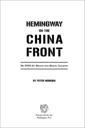 book Hemingway on the China Front