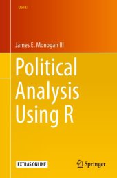 book Political analysis using R