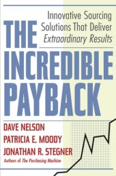 book The incredible payback innovative sourcing solutions that deliver extraordinary results