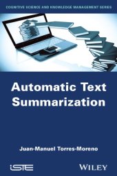 book Automatic Text Summarization