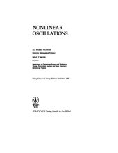 book Nonlinear oscillations