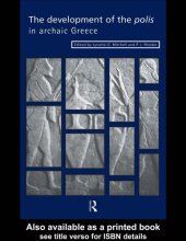 book The development of the polis in archaic Greece