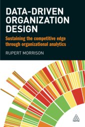 book Data-driven organization design sustaining the competitive edge through organizational analytics