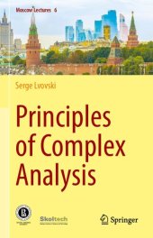 book Principles of Complex Analysis