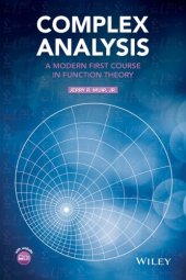 book Complex analysis: a modern first course in function theory