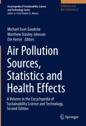 book Air Pollution Sources, Statistics And Health Effects