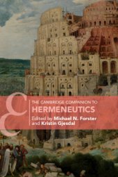 book The Cambridge Companion To Hermeneutics