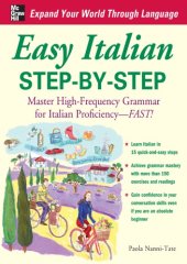 book Easy Italian step-by-step: Master high-frequency grammar for Italian proficiency-- fast!