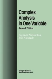 book Complex analysis in one variable