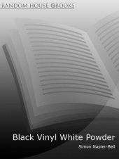 book Black vinyl, white powder