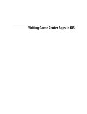 book Writing Game Center apps in iOS