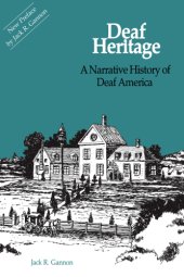 book Deaf heritage: a narrative history of deaf America