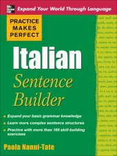 book Practice Makes Perfect Italian Sentence Builder