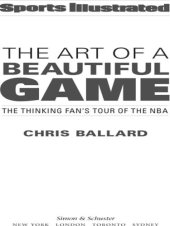 book The Art of a Beautiful Game: The Thinking Fan's Tour of the NBA