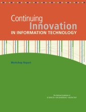 book Continuing innovation in information technology: workshop report