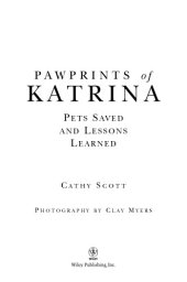 book Pawprints of Katrina: Pets Saved and Lessons Learned