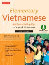 book Elementary Vietnamese: let's speak Vietnamese