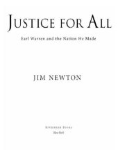 book Justice for all: earl warren and the nation he made