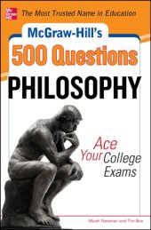 book Mcgraw-hill's 500 philosophy questions: ace your college exams