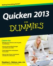 book Quicken 2013 For Dummies