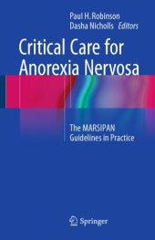 book Critical Care for Anorexia Nervosa the MARSIPAN Guidelines in Practice