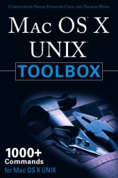 book MAC OS X UNIX Toolbox: 1000+ Commands for the Mac OS X