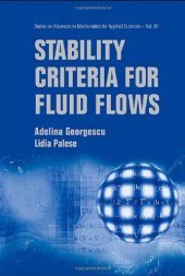 book Stability criteria for fluid flows