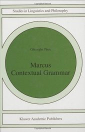 book Marcus Contextual Grammars