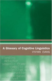 book A Glossary of Cognitive Linguistics