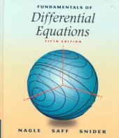 book Fundamentals of Differential Equations (5th Edition)