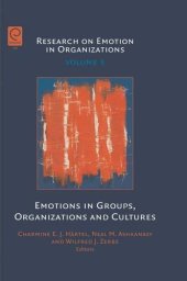 book Emotions in Groups, Organizations and Cultures (Research on Emotion in Organizations)