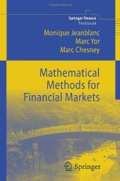 book Mathematical methods for financial markets