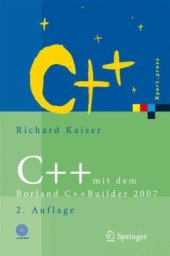 book C++ mit dem Borland C++Builder 2007: Einführung in den C++-Standard und die objektorientierte Windows-Programmierung