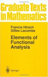 book Elements of Functional Analysis