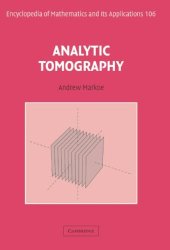 book Analytic tomography