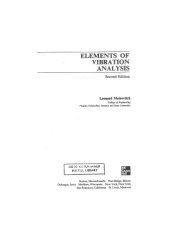 book Elements of Vibration Analysis